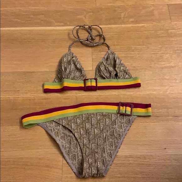 dior rasta bikini